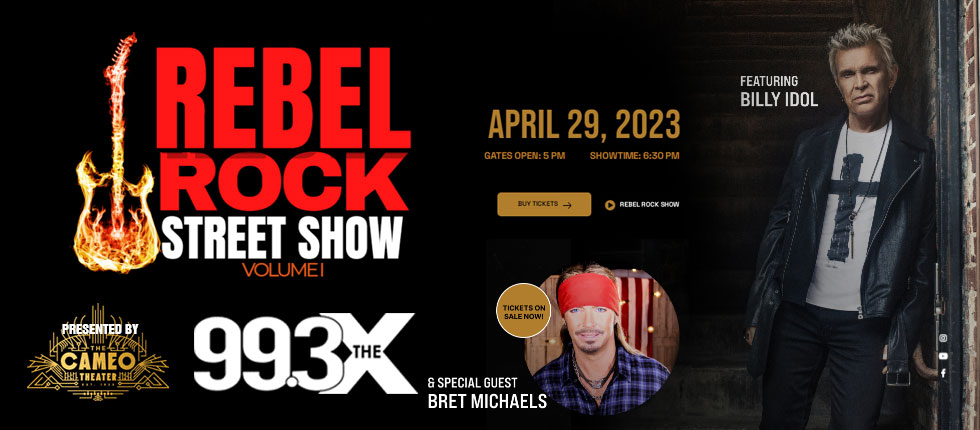 REBEL ROCK STREET SHOW with BILLY IDOL