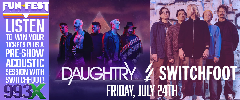 SEE DAUGHTRY & SWITCHFOOT AT FUNFEST!!!