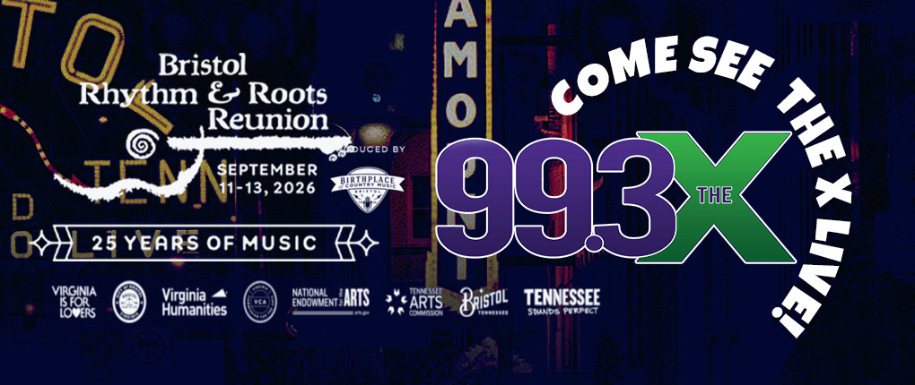 Come See THE X LIVE at Bristol Rhythm & Roots Reunion!